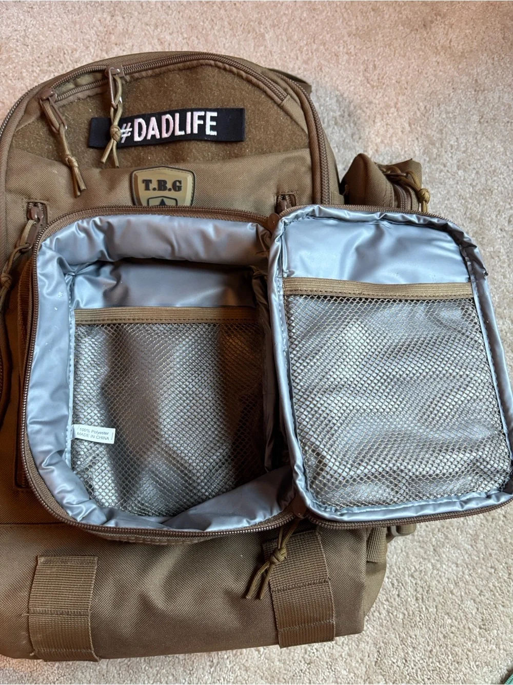 Tactical Baby Gear Daypack Diaper Bag with Acessories #DADLIFE